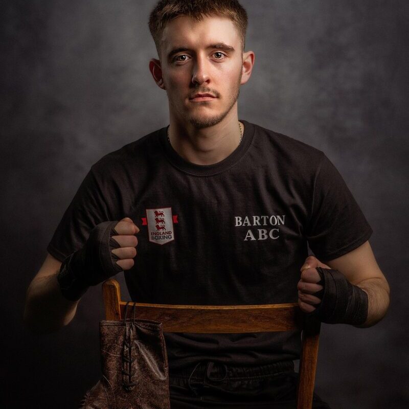 man, young, male, boxing, sports, chair, portrait